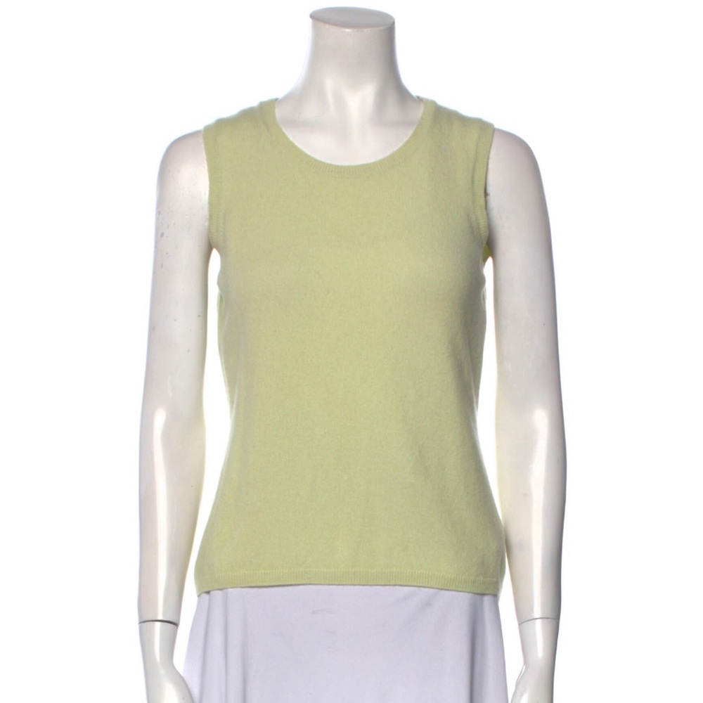 Malo Green Fitted Tank Top